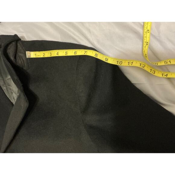 SHENGXING Cashmere Blend Men’s Black Coat SX Beautiful Coat - Picture 9 of 12